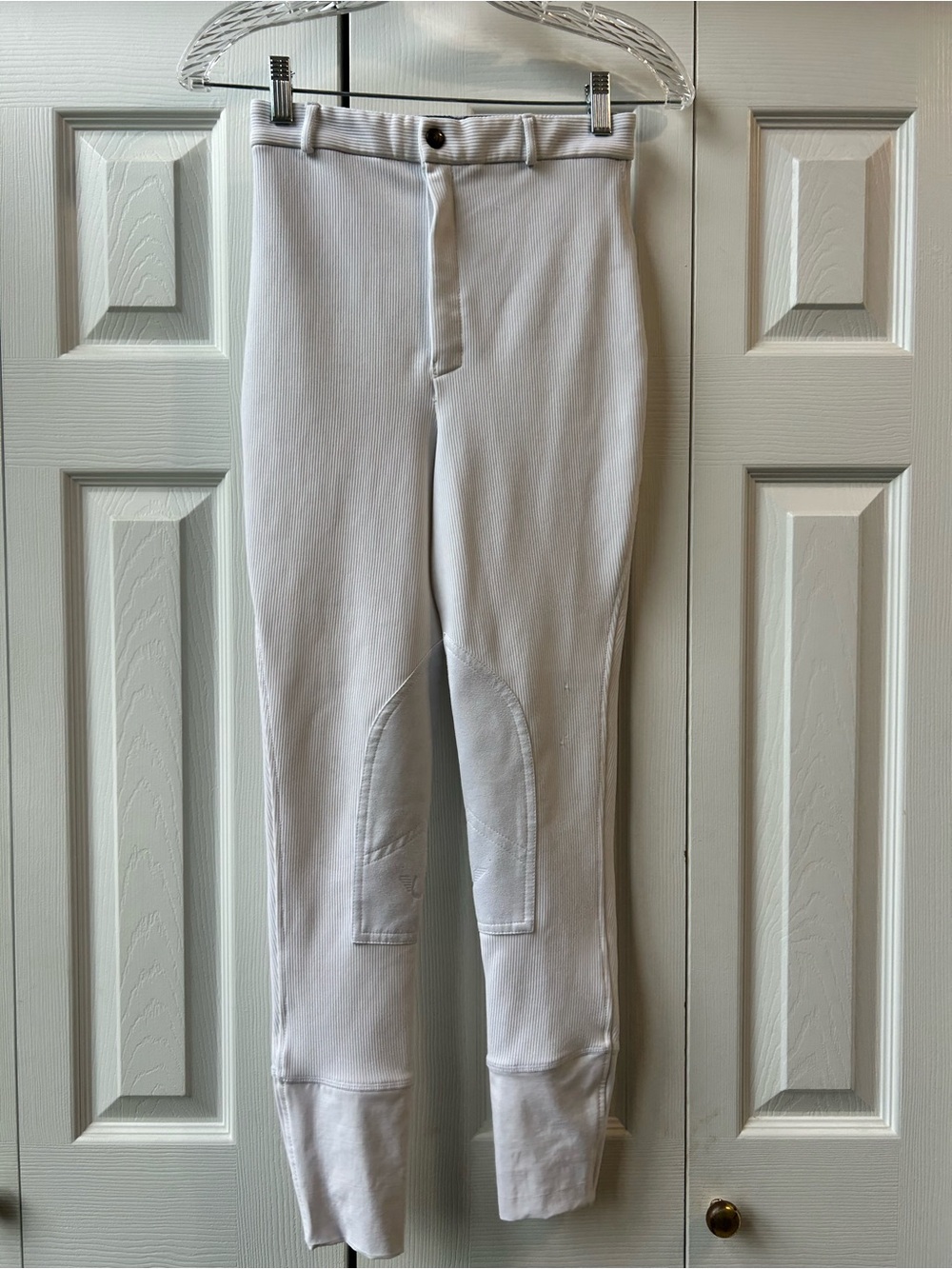 Girl’s White Riding Breeches / Equestrian Pants